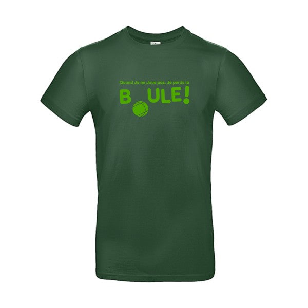 Perdre la boule ! Flex Vert pomme |E190 T-shirt|Bottle Green||2XL