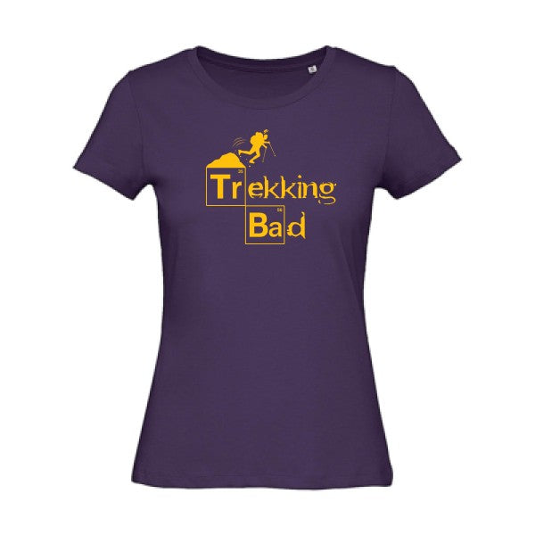 T shirt humour bio femme   femme bio|Trekking bad jaune Or 