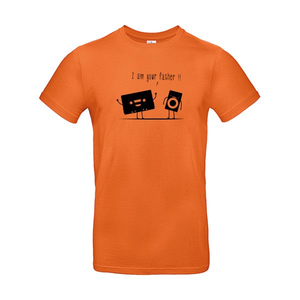 I m your fatherFlex noir- T-shirt E190|Urban Orange||2XL