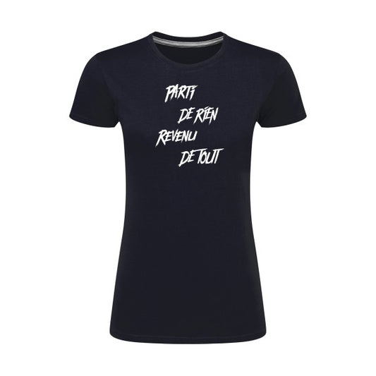 Parti de rien Blanc |T shirt original femme|SG