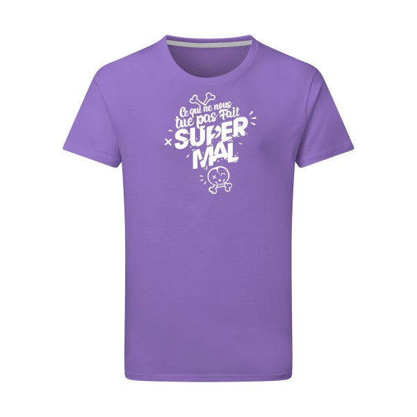 Ce qui ne nous tue pas - Flex Blanc Tshirt original Aster Purple  2XL