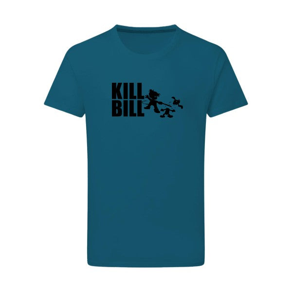 kill bill noir -Flex noir sur T-shirt SG  Petrol  2XL