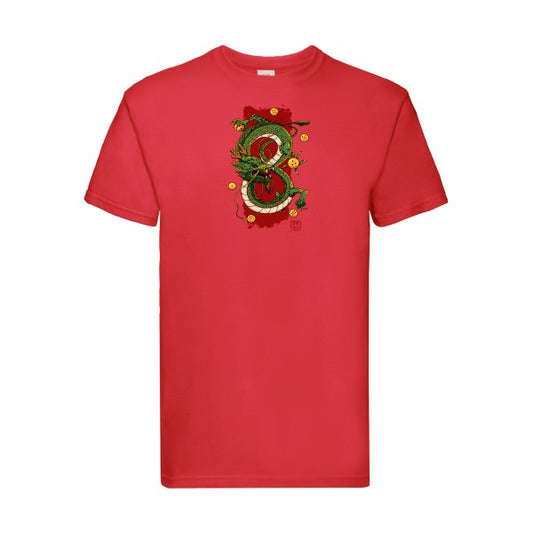 Shenron Fruit of the loom 205 g/m² T-shirt/ Red