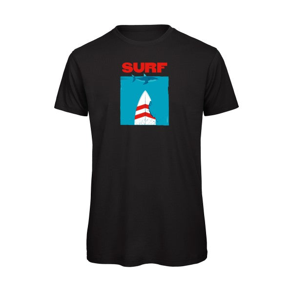 T-shirt humour original Surf T Shirt couleur Black