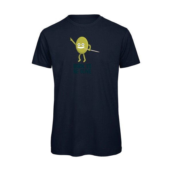 Born to be olive  - t-shirt original Navy
