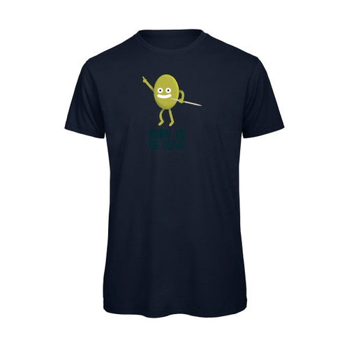 Born to be olive  - t-shirt original Navy