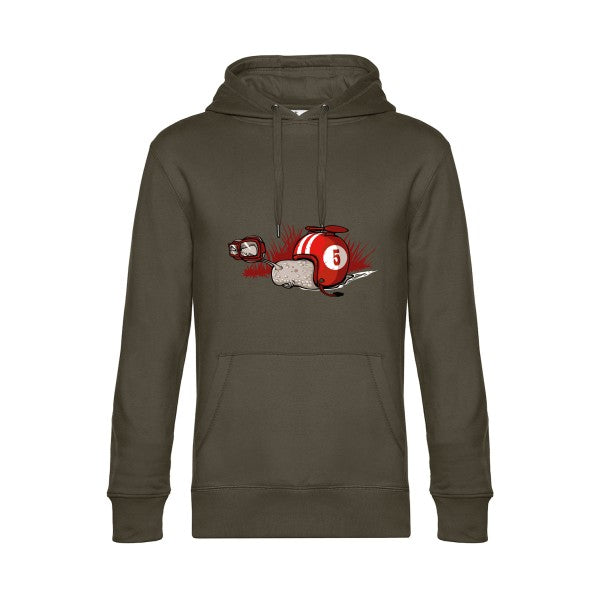 F0- Sweat à capuche original Khaki - RueDuTeeshirt