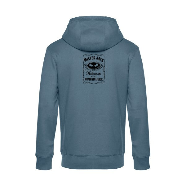 MisterJack sweat shirt original nordic blue flex Noir impression Dos
