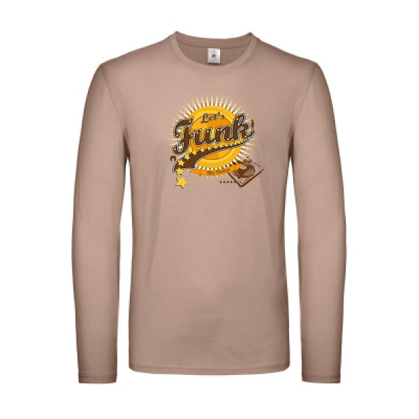 Let's funk ! B&C - E150 LSL T-shirt manches longues léger