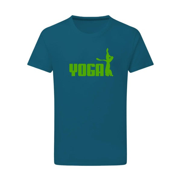 YOGA vert pomme -Flex vert pomme sur T-shirt SG  Petrol  2XL