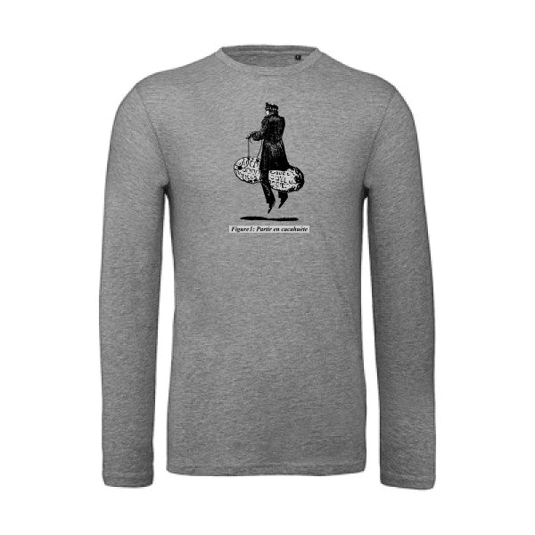 Partir en cacahuète | T-shirt original LSL Sport Grey 2XL