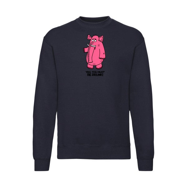 Pink elephant Fruit of the loom 280 g/m² Sweat shirt