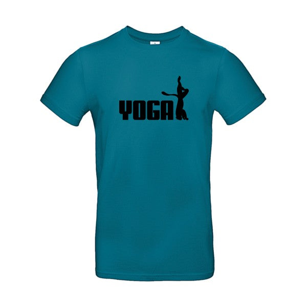 YOGAFlex noir - E190 T-shirt|Diva Blue||2XL