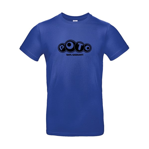 PotoFlex noir- T-shirt E190|Cobalt Blue||2XL