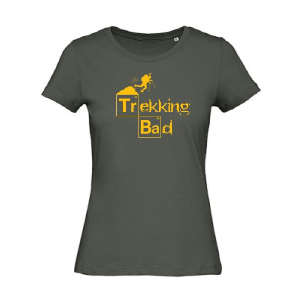 T shirt humour bio femme   femme bio|Trekking bad jaune Or 