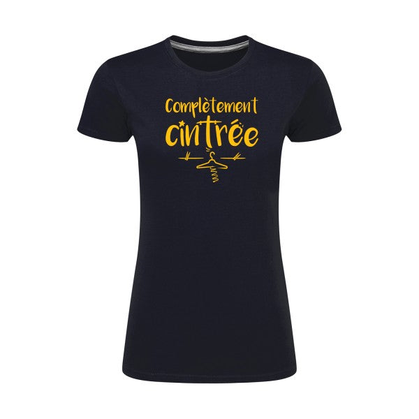 Complètement cintré  |jaune Or |T shirt original femme|SG