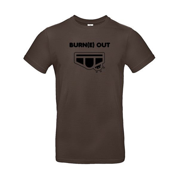 Burn(e) OutFlex noir- T-shirt E190|Brown||2XL