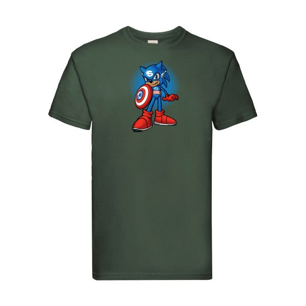 Captain S Fruit of the loom 205 g/m² T-shirt/ bottle green