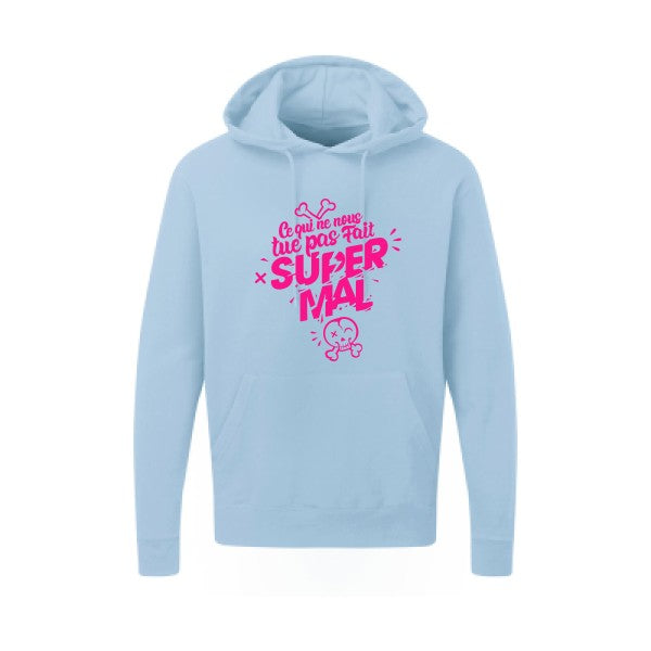 Ce qui ne nous tue pas Rose Fluo SG - Hooded Sweatshirt Sweat capuche