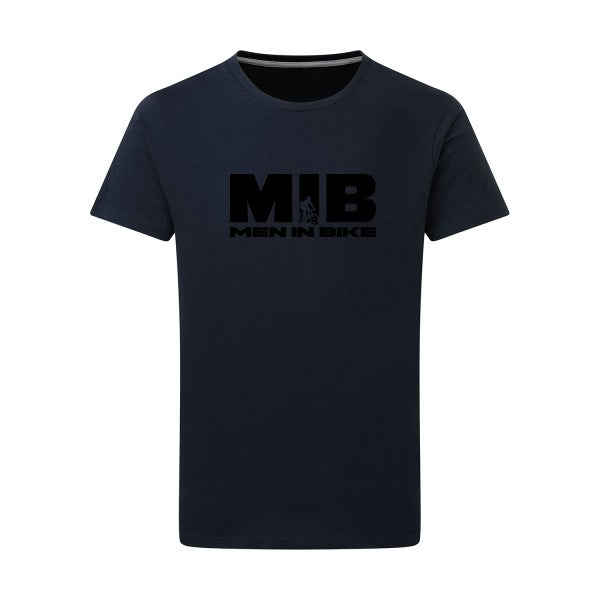 MEN IN BIKE - Flex noir Tshirt original Navy  5XL