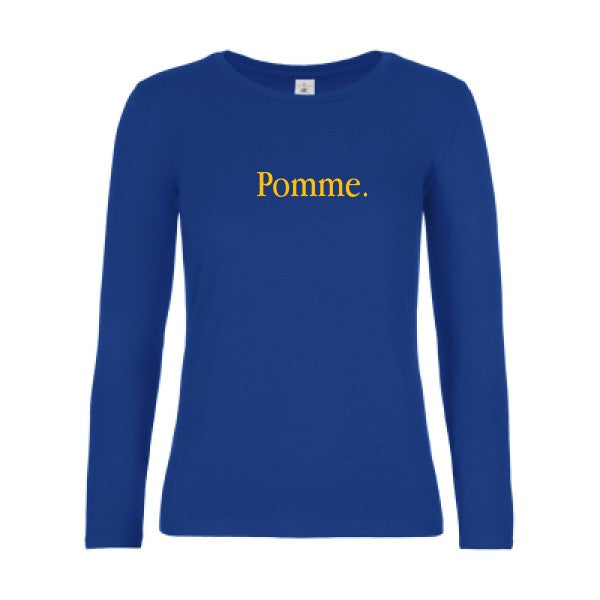 Damen-T-Shirt LSL Subliminale Werbung