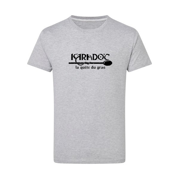 Karadoc noir -Flex noir sur T-shirt SG  Light Oxford  5XL