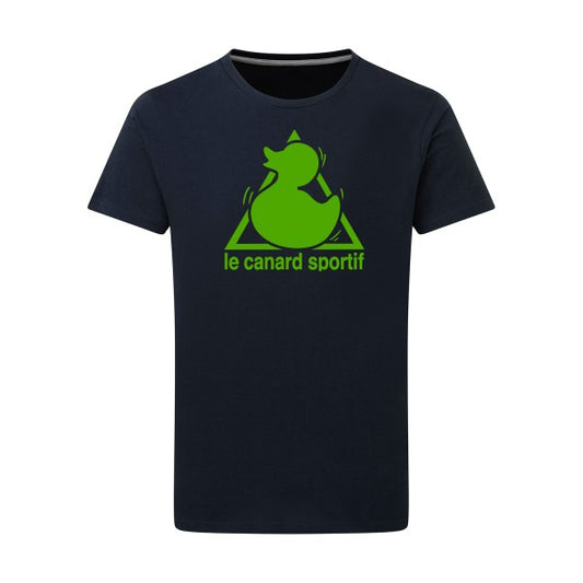 Canard Sportif vert pomme -Flex vert pomme sur T-shirt SG  Navy  5XL