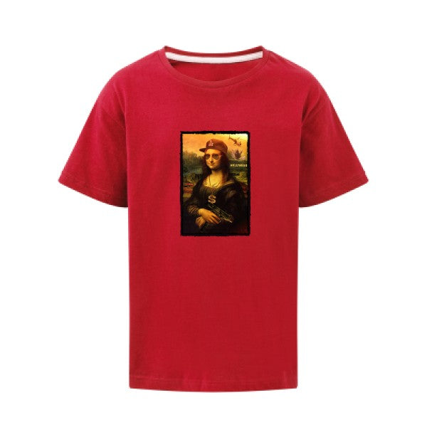 La Joconde SG - Kids T-shirt enfant Red Taille 152 (11-12/2XL)