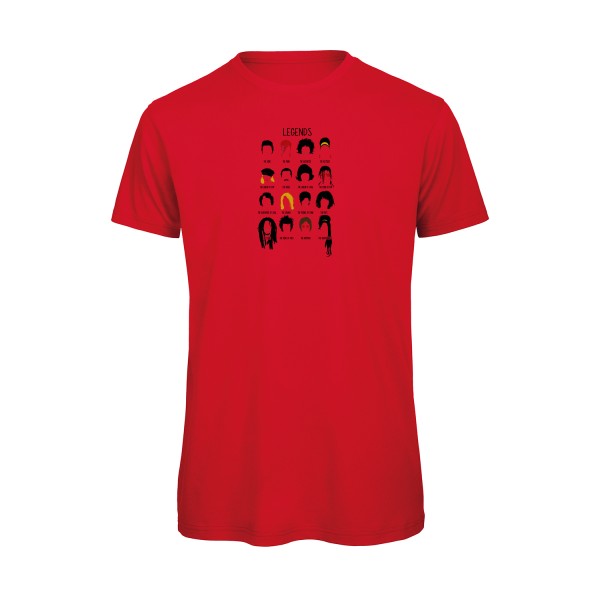 T-shirt humour original legends T Shirt couleur Red