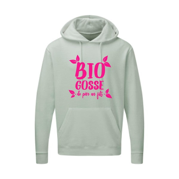 BIO GOSSE  Rose Fluo SG - Hooded Sweatshirt Sweat capuche