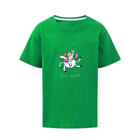 Space Rodéo Licorne SG - Kids T-shirt enfant Kelly Green Taille 140 (9-10/XL)