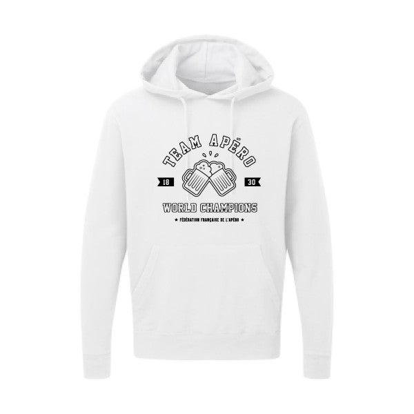 Team apéro Noir SG - Hooded Sweatshirt Sweat capuche