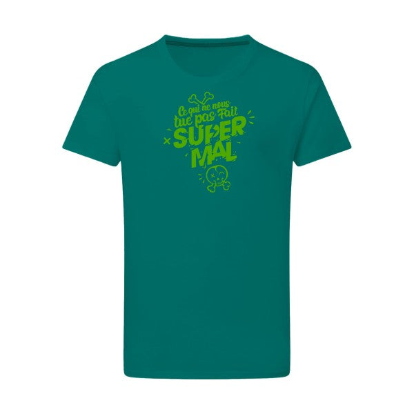 Ce qui ne nous tue pas - Flex Vert pomme Tshirt original Emerald Green  2XL