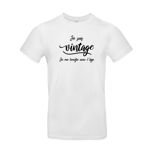Je suis vintage  FLEX BLANC