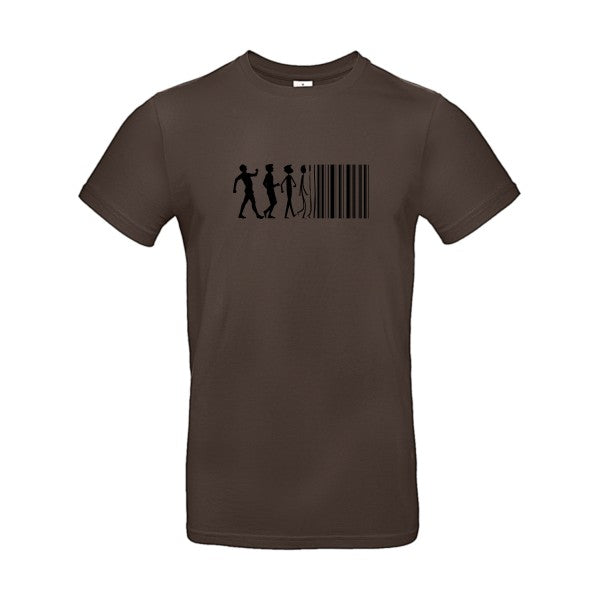 code barreFlex noir - E190 T-shirt|Brown||2XL