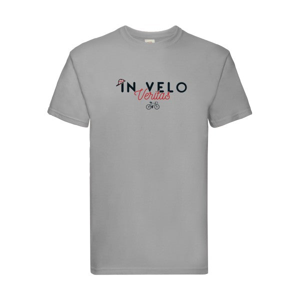 In Velo Veritas Fruit of the loom 205 g/m² T-shirt/ zinc