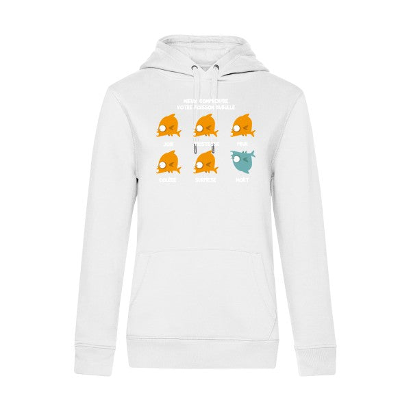 Mieux comprendre votre poisson bubulle RueDuTeeshirt Sweat capuche