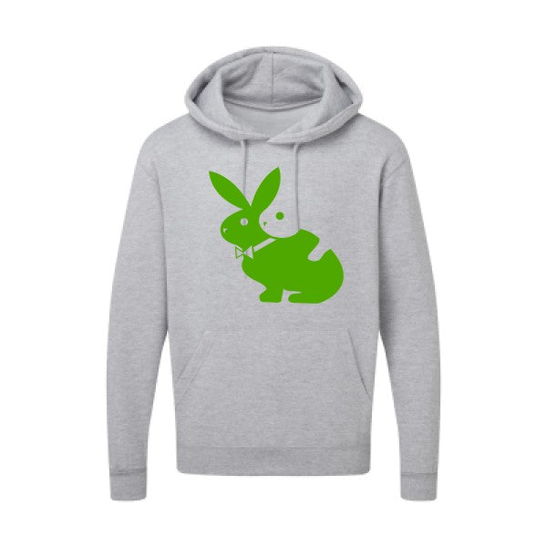 hot  |Sweat  capuche humoristique Vert pomme 