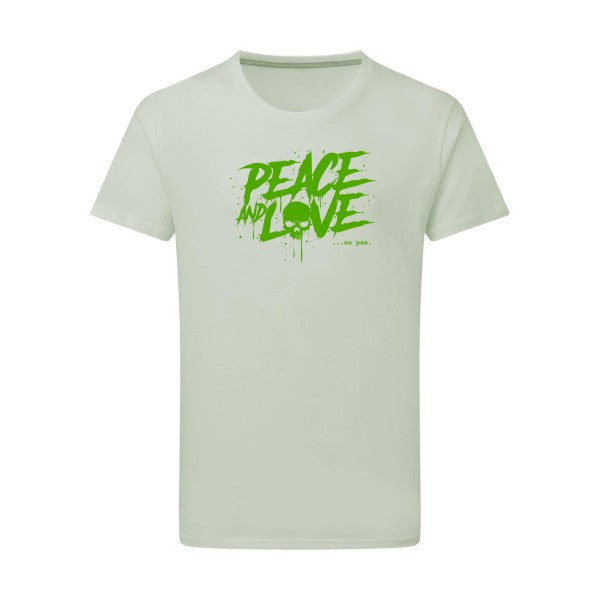 Peace or no peace - Flex Vert pomme Tshirt original Pastel Macchiato  2XL