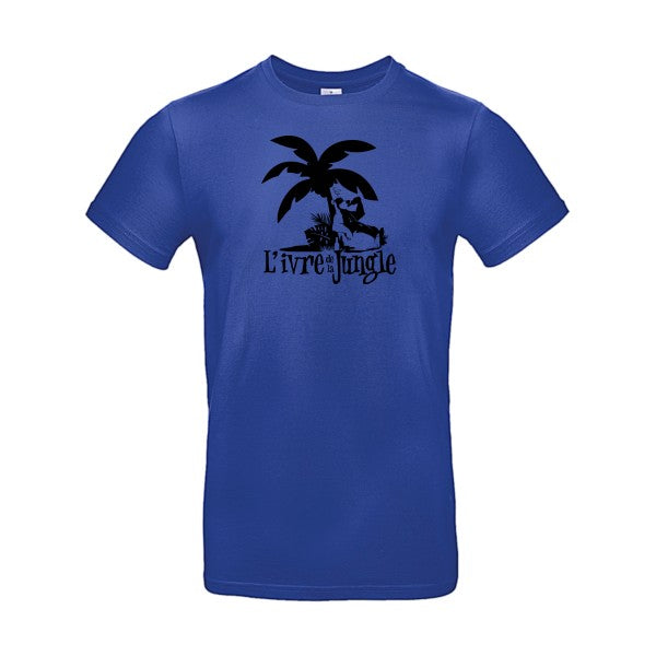 L'ivre de la jungleFlex noir - E190 T-shirt|Cobalt Blue||2XL