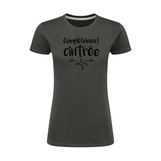 Complètement cintré  |Noir |T shirt original femme|SG