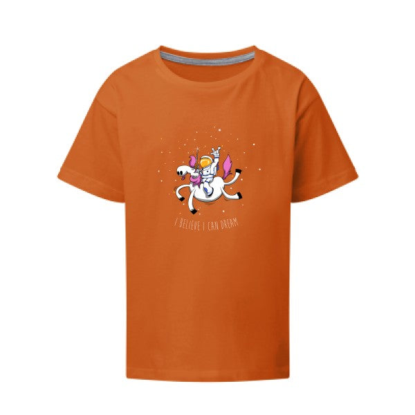 Space Rodéo Licorne SG - Kids T-shirt enfant Orange Taille 152 (11-12/2XL)