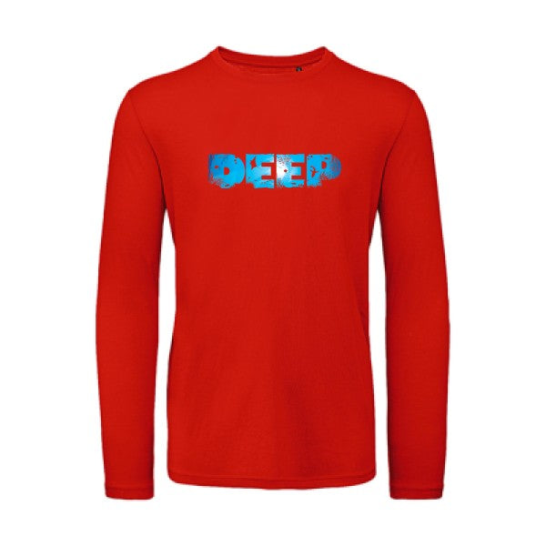 deep | T-shirt original LSL Fire Red 2XL