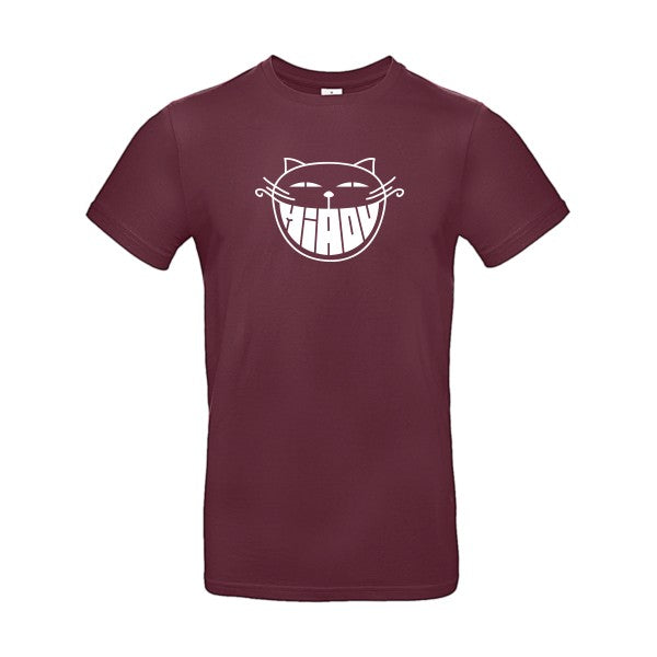 The smiling cat B&C- T-shirt E190|Burgundy||2XL