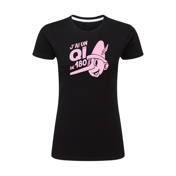 Quotient intellectuel Rose |T shirt original femme|SG