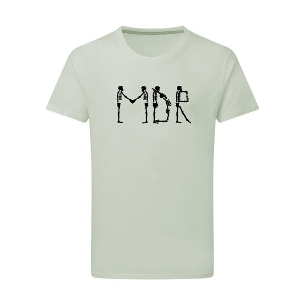 MDR - Flex noir Tshirt original Pastel Macchiato  2XL