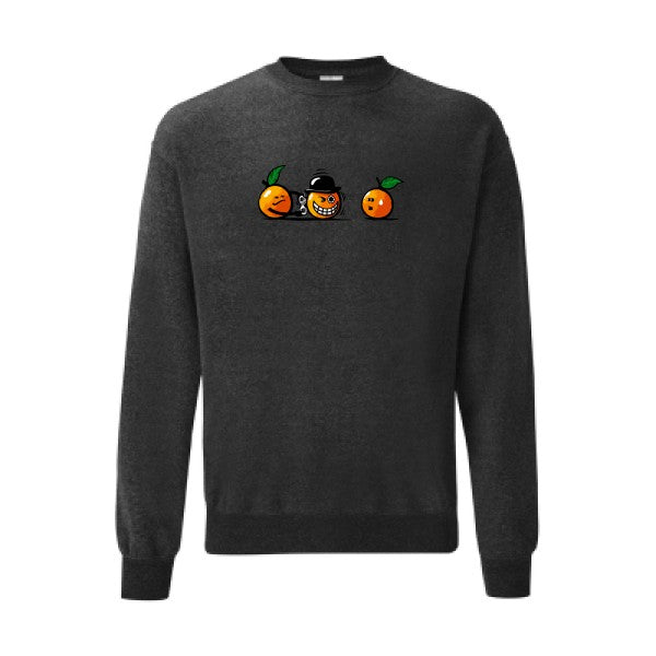 Orange Mécanique Fruit of the loom 280 g/m² Sweat shirt