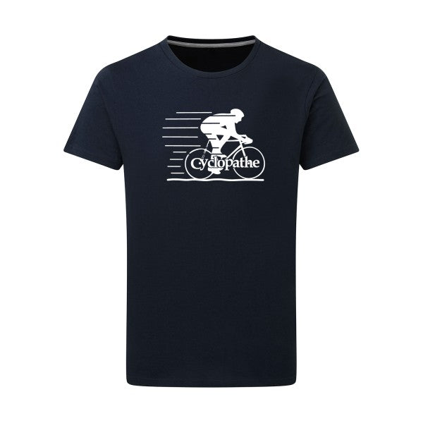 CYCLOPATHE ! - Flex Blanc Tshirt original Navy  5XL