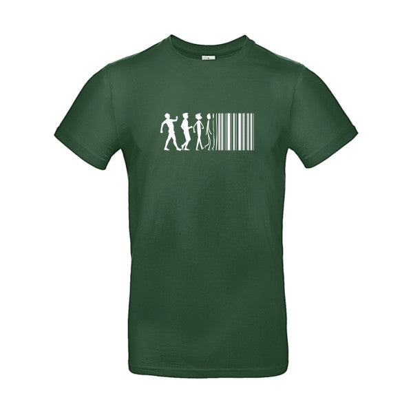 code barreFlex Blanc - E190 T-shirt|Bottle Green||2XL