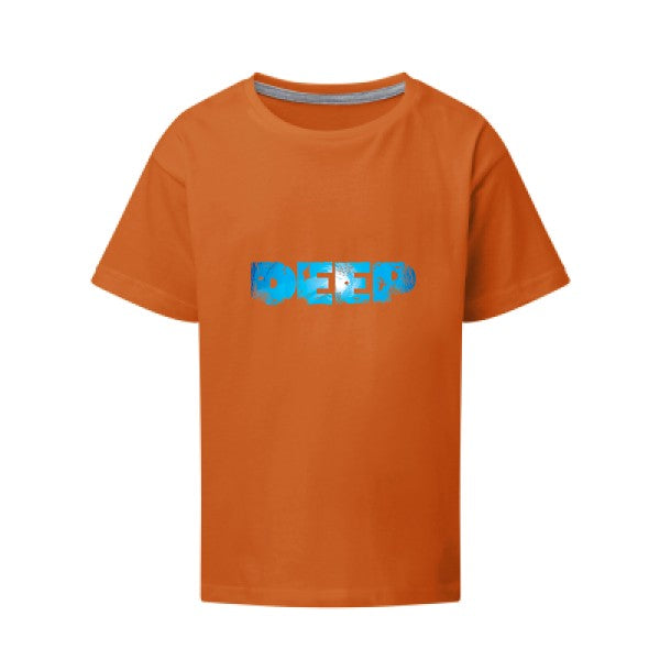 deep SG - Kids T-shirt enfant Orange Taille 152 (11-12/2XL)